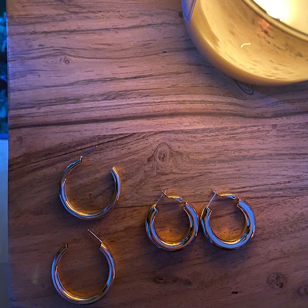 golden hoops